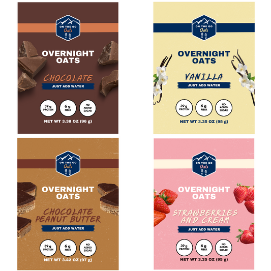 Starter Pack - High Protein Overnight Oats (10 Meals)